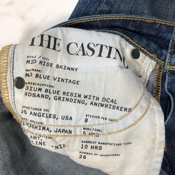 Aritzia The Castings Mid Rise Skinny Jeans - Picture 8 of 8